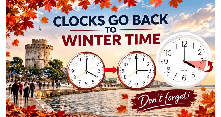 change to winter time-Greece