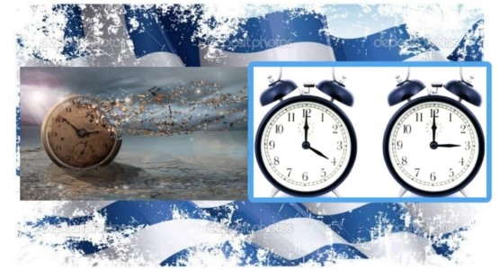 change to winter time-Greece