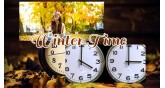 time change-winter time