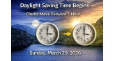 time change-daylight saving time-2026