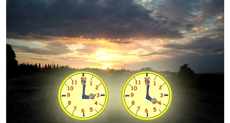 time change-daylight saving time