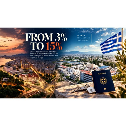 Golden Visa-Φόρος Μεταβίβασης Ακινήτου